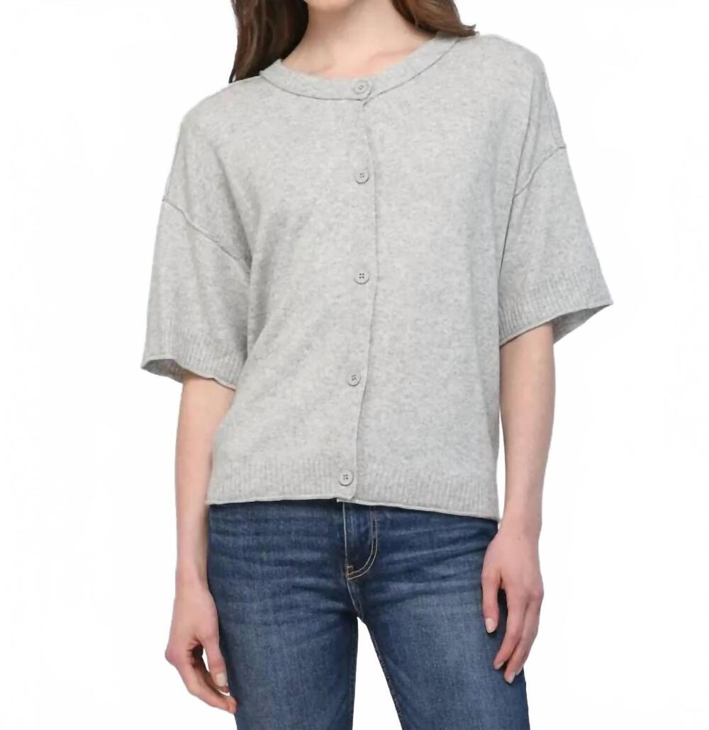 NEW FAYE ELLEN hannah cardigan in heather grey